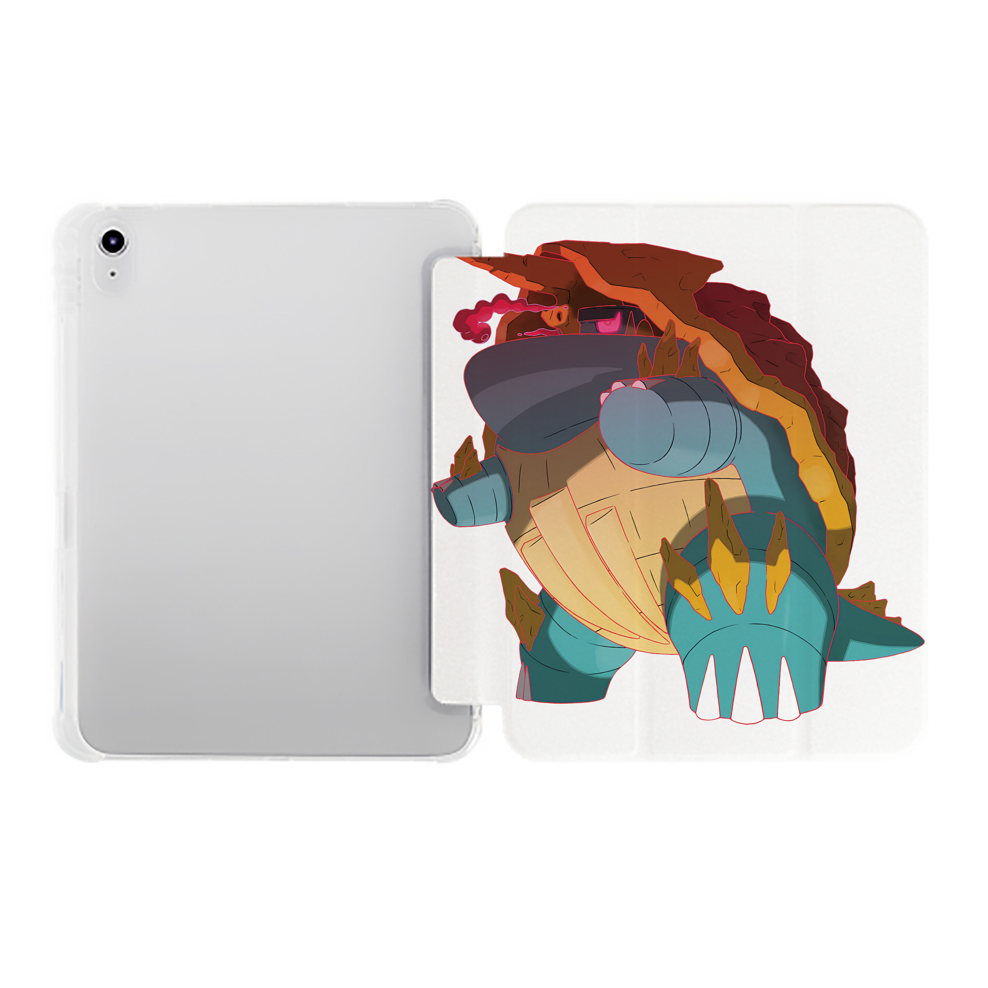 （画像用） ポケットモンスター Pokémon IPad ケース ペン収納付き 三つ折りスタンド PUレザー×シリコン 対応機種9.5/10.5/10.9インチ